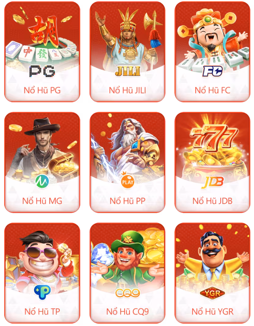 Sảnh game Nổ hũ NEW8